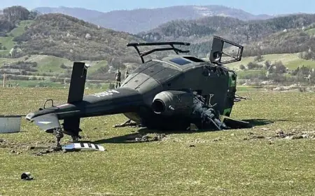 U BiH SE SRUŠIO EUFOR-ov HELIKOPTER,, POGINULA TRI TALIJANSKA VOJNIKA