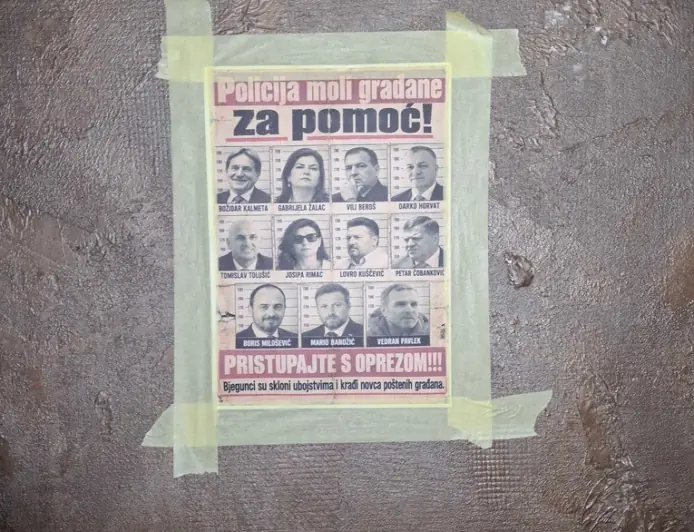 OVAJ SE PLAKAT POJAVIO U SPLITU