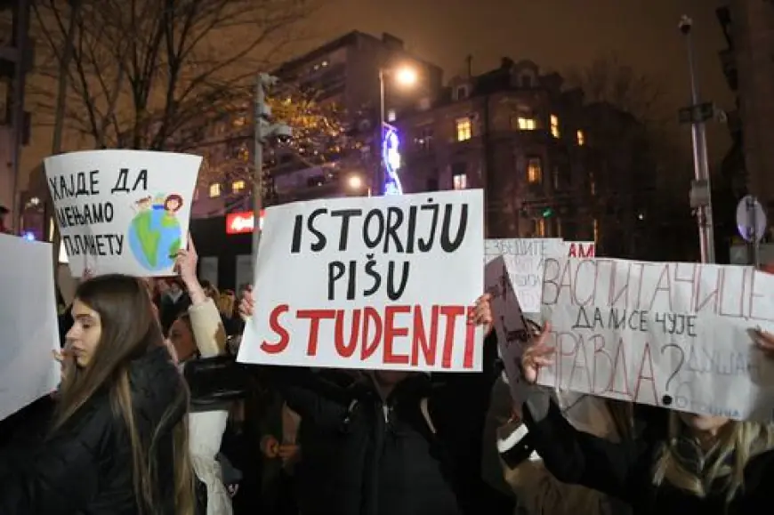 STUDENTI TRAŽE OSTAVKE ODGOVORNIH U RTS-u: "DEBLOKADA, DEPOLITIZACIJA I OSLOBAĐANJE