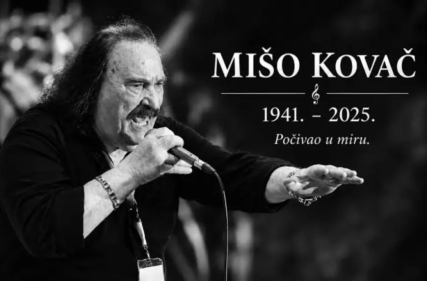 PREMINUO JE MATE MIŠO KOVAČ